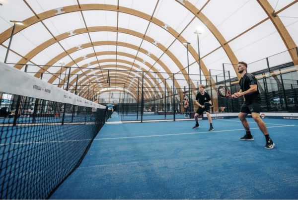 Copertura campo Padel GARRINCHA in Belgio