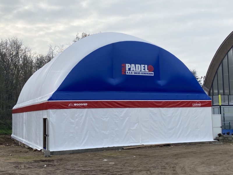 copertura campo padel Varese