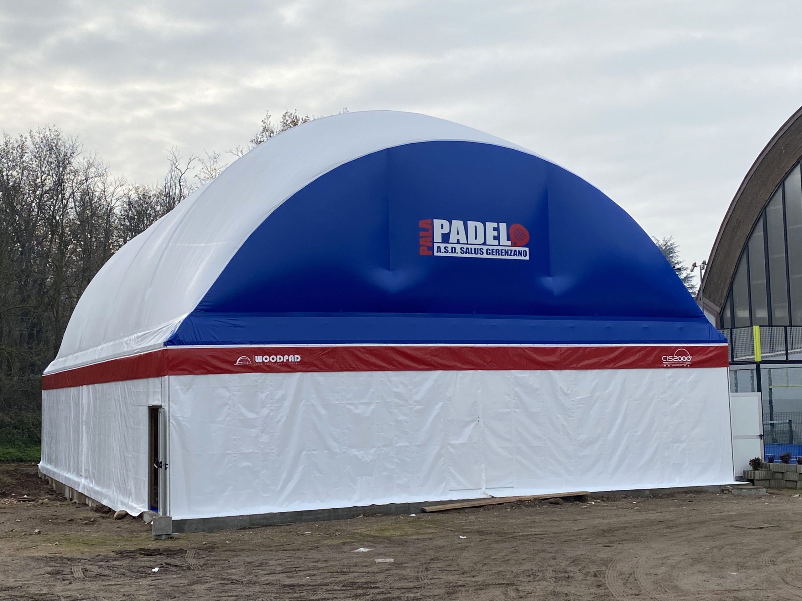 copertura campo padel Varese