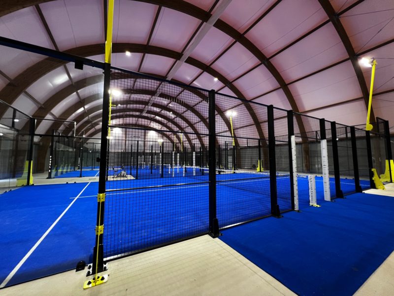 Creazione copertura padel Cremona Padel X 2