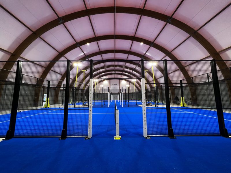 Creazione copertura padel Cremona Padel X 2
