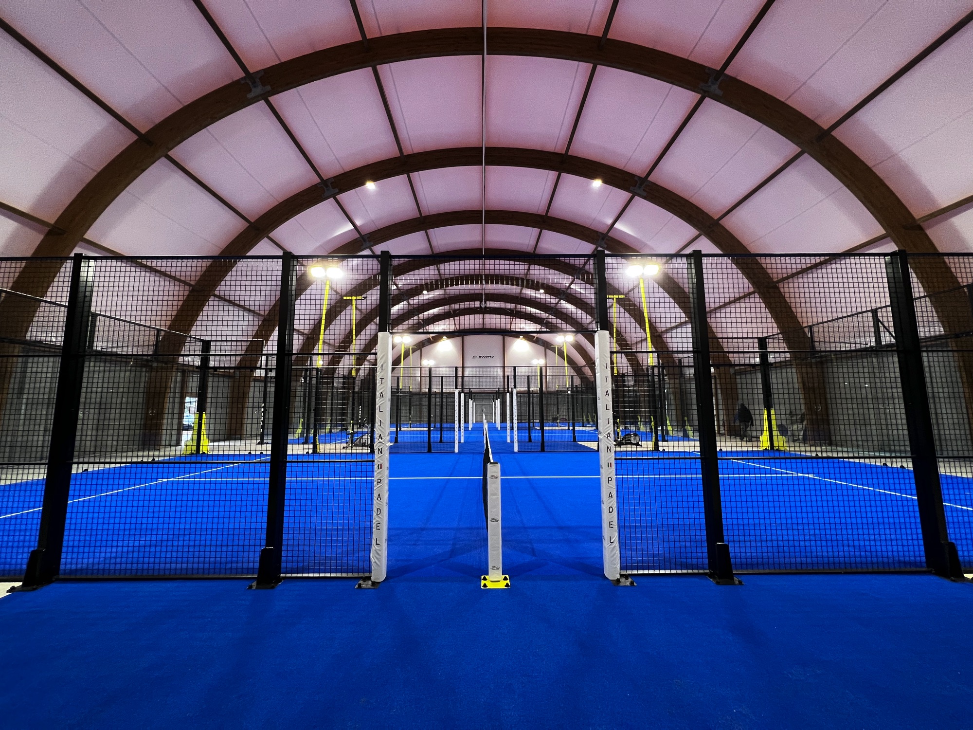 Creazione copertura padel Cremona Padel X 2