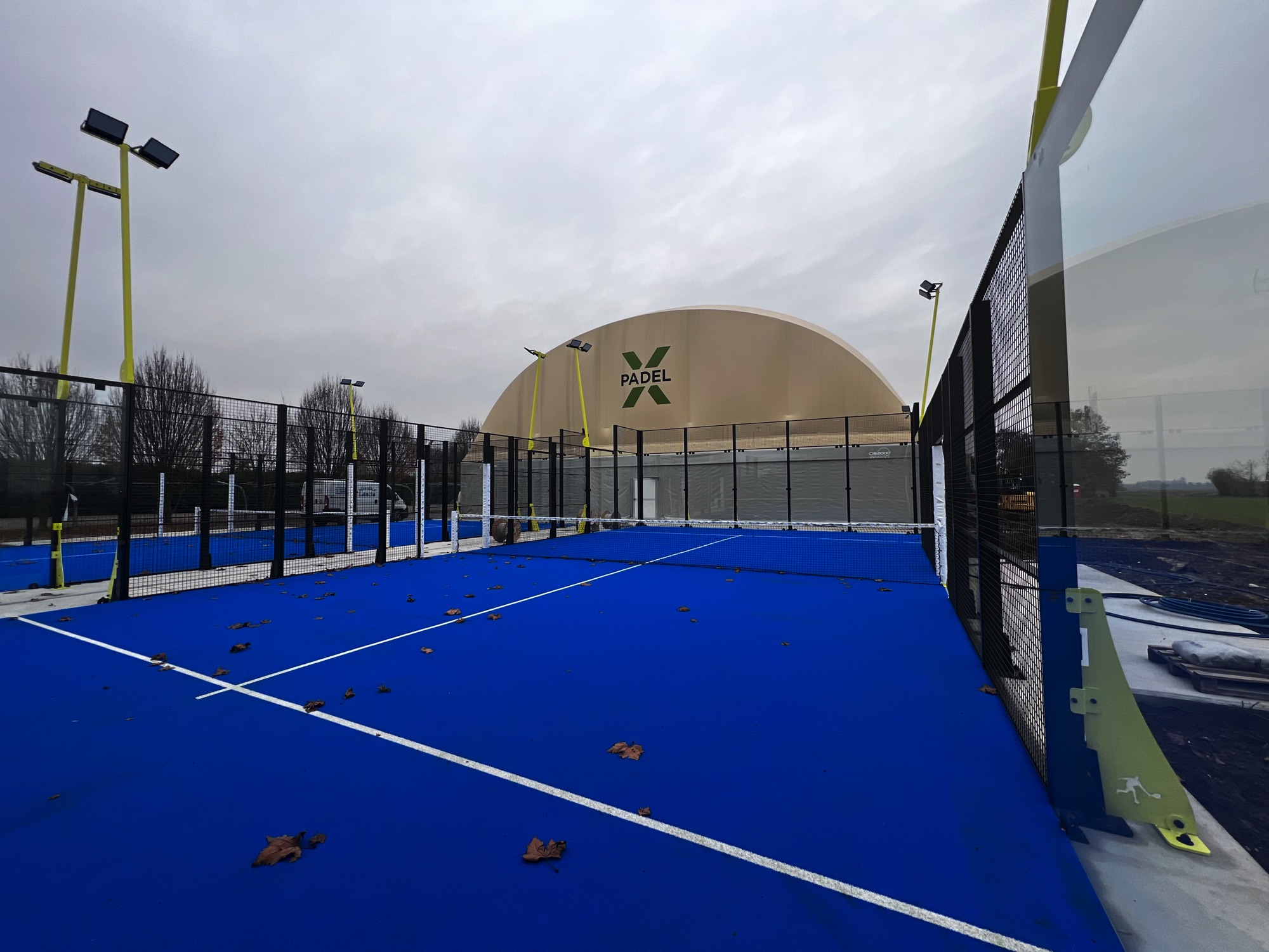 Creazione copertura padel Cremona Padel X 2