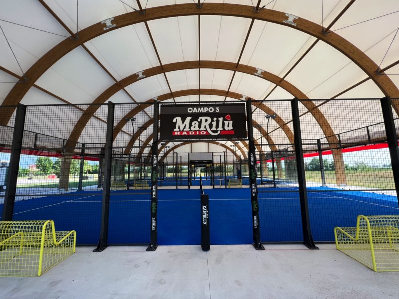 Realizzazione copertura campo padel treviso - SOLERO’ SPORT VILLAGE – Gaiarine