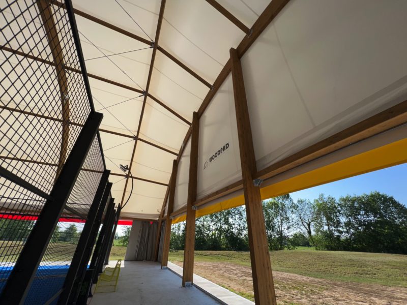 Realizzazione copertura campo padel treviso - SOLERO’ SPORT VILLAGE – Gaiarine
