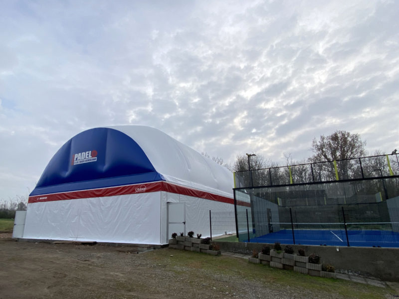 copertura campo padel Varese