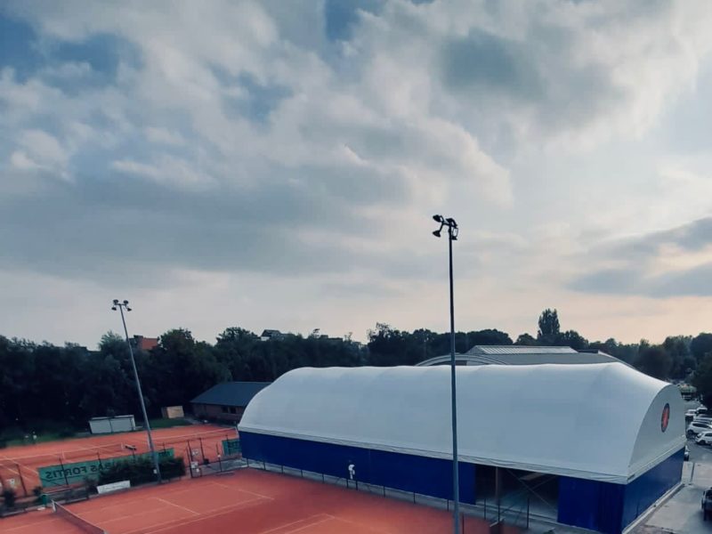 copertura campo padel TC WAREMMIEN – Waremmien (Belgio)
