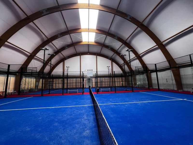 Realizzazione copertura campo padel roma IMPERO SPORTING CLUB - Anguillara Sabazia