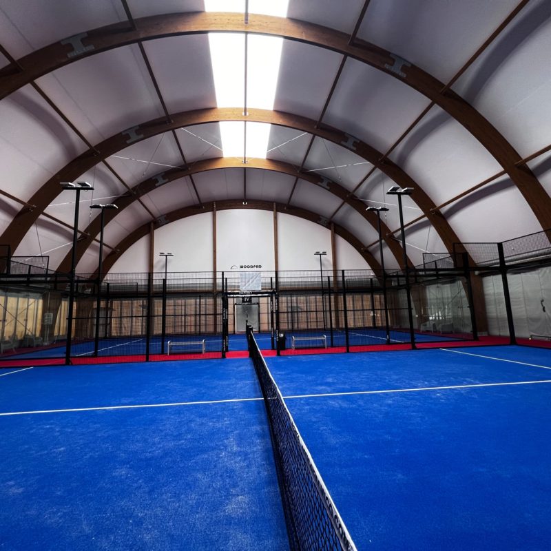 Realizzazione copertura campo padel roma IMPERO SPORTING CLUB - Anguillara Sabazia