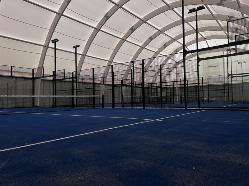 copertura campo padel city padel padova