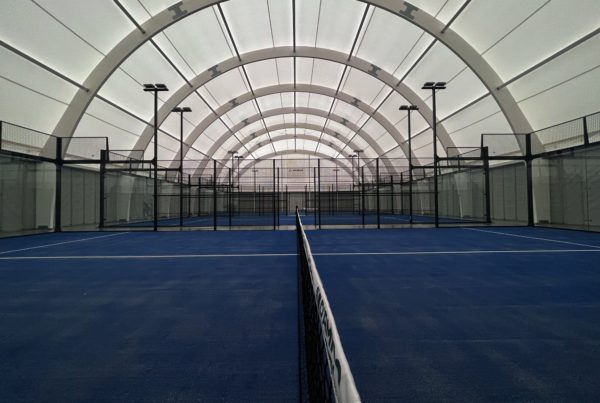 copertura campo padel city padel padova
