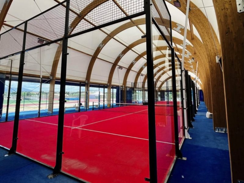 realizzazione copertura campo padel Cagliari VI MIGLIO – Sestu Sardegna
