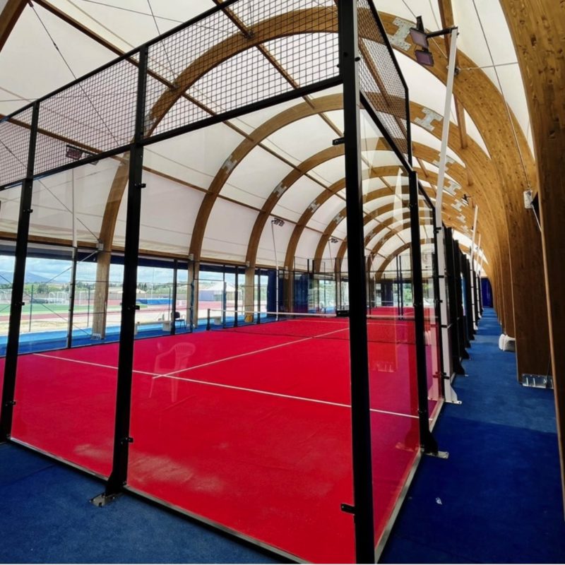 realizzazione copertura campo padel Cagliari VI MIGLIO – Sestu Sardegna