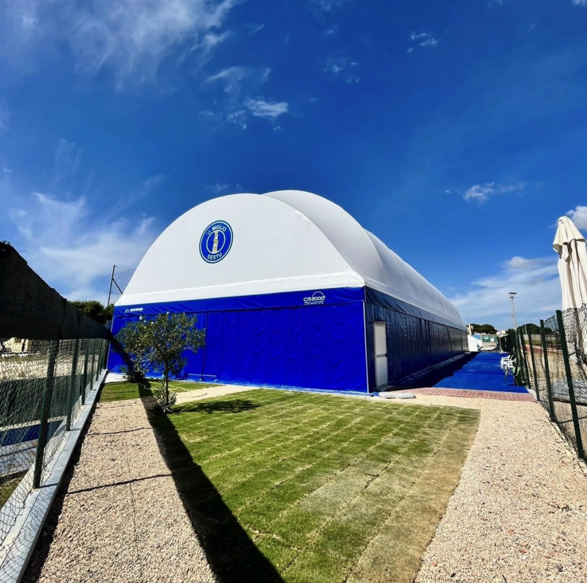 realizzazione copertura campo padel Cagliari VI MIGLIO – Sestu Sardegna